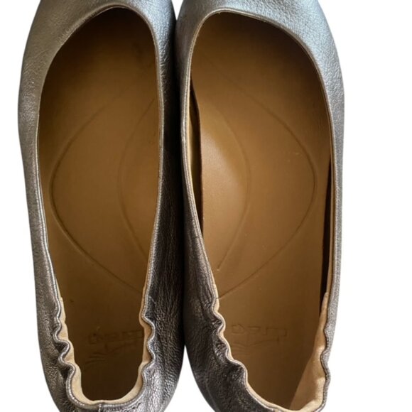 Dansko Mollie Pewter Metallic Ballet Flats 39.5 - Picture 7 of 7